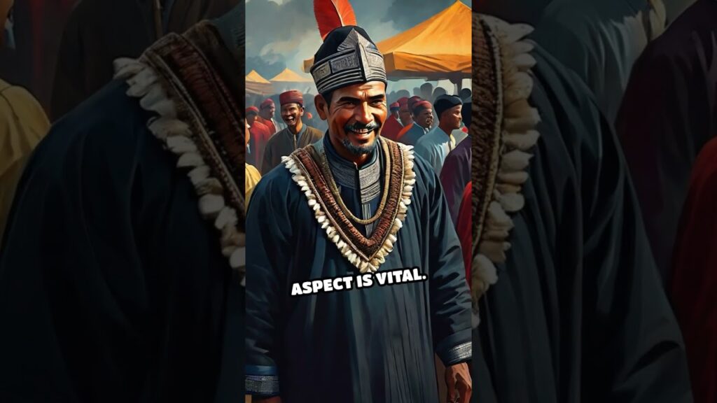A man in traditional attire stands smiling among people at an outdoor event. Text on the image reads "ASPECT IS VITAL.